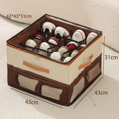 ⏳50% off for a limited time💥Fabric shoe organizer, storage box