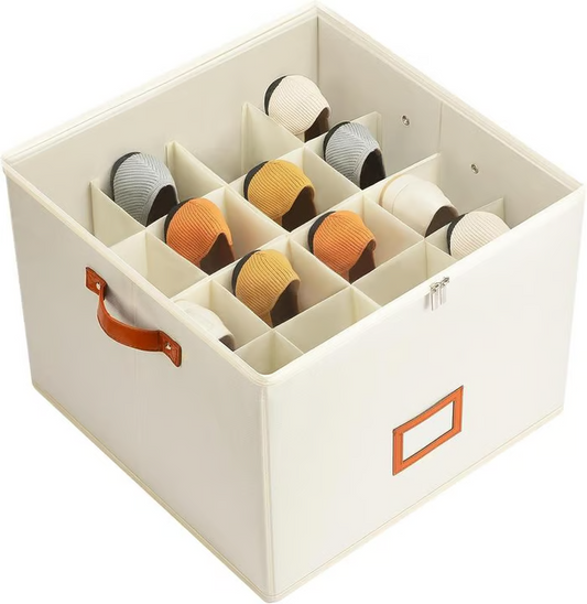 ⏳50% off for a limited time💥Fabric shoe organizer, storage box